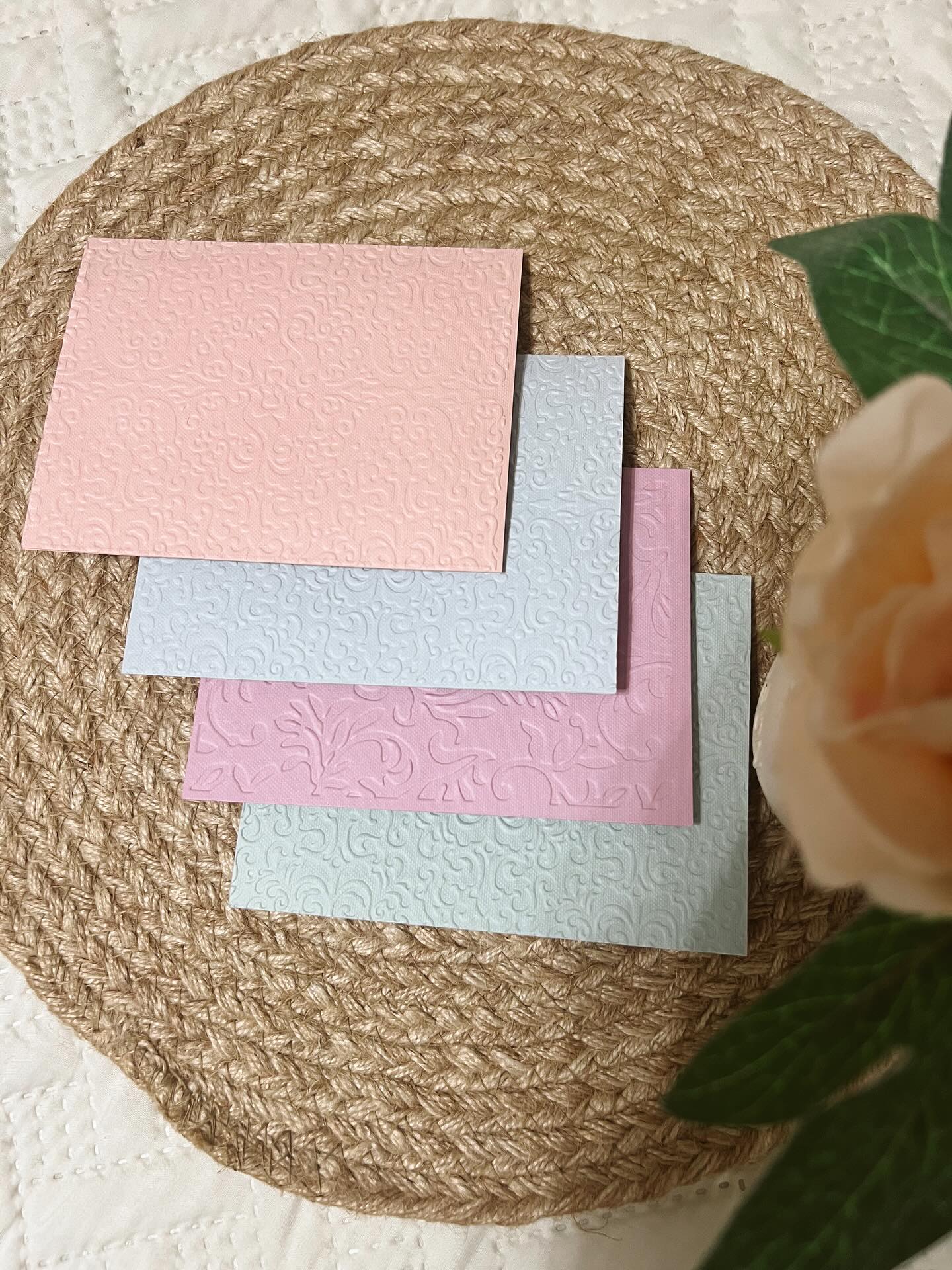 Set of 4 Handmade Greeting Cards