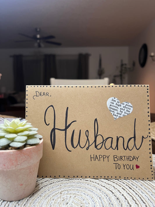 Birthday — Husband