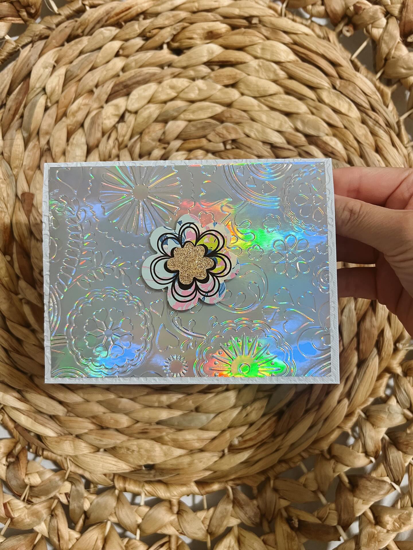 Set of 4 Handmade Greeting Cards